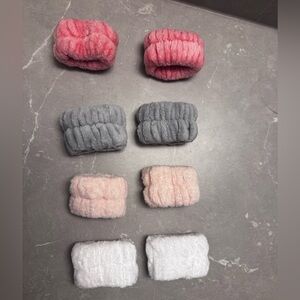 Plush Spa wristbands (4 sets)